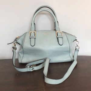 Kate spade dusty blue purse